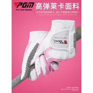 PGM golf Gloves Ladies golf Gloves golf Gloves golf Anti-slip Microfiber Cloth Gloves Left Right Han