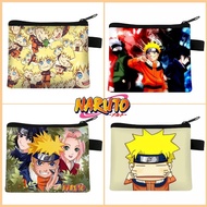 Naruto Series Wallet Zipper Money Bag Bank Card Coin Paper Currency Storage Bag Children's Wallet