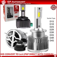 SUPER BRIGHT Lampu HID Xenon Tukar Mentol LED Kereta car D1S D1R D2S D2R D3R D3S D4R D4S D5S Headlig
