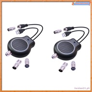 [Q H B W] 2X Quick Installation Outdoor or Indoor HDTV Digital TV Antenna Signal Amplifier HD FM DVB