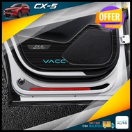 Mazda CX5 CX-5 KF (2017 - 2024) Door Panel Protector Titanium Black Cover Vacc Auto Car Accessories