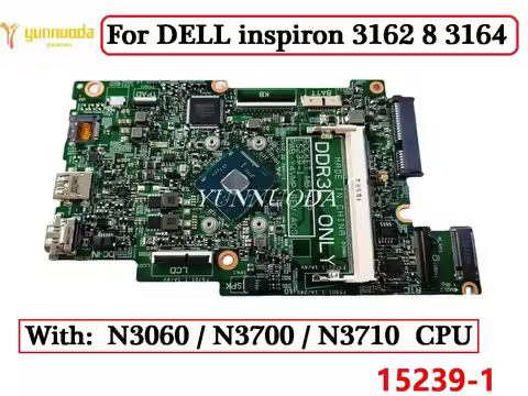 15239-1 For DELL Inspiron 11 3164 3162 Laptop Motherboard with N3050 N3060 N3700 CPU CN-0P75YT 0P75Y