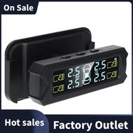Solar Wireless Tire Pressure Monitoring 14-87PSI Real Time Detect Tire Pressure Monitoring System IP