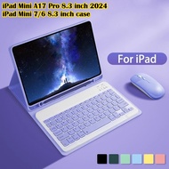 For IPad Mini 7 A17 Pro 8.3“ A2995 A2996 2024 Keyboard Case,Detachable Magnetic Keyboard for IPad Mi