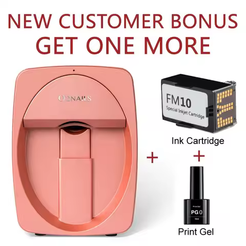 O2NAILS Smart Professional Mobile Nail Printer Machine For Beatuy Salon Or Home Use Print Art Printi