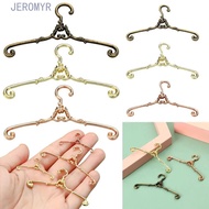 JEROMY5R 5Pcs Doll Clothes Hanger, Multi Functional Metal Mini Coat Hanger, Wardrobe Decor Retro Win