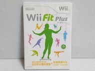 {哈帝電玩}~任天堂Wii 原版遊戲 Wii 塑身 Wii Fit Plus 中文版 光碟微刮 有盒書~