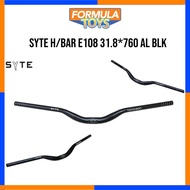 SYTE H BICYCLE HANDLEBAR E108 31.8*760 AL BLK