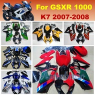 Motorcycle Rebuild Fairing kit fit For Suzuki GSXR1000 2008 2007 GSXR-1000 07 08  K7 gsxr 1000  Colo