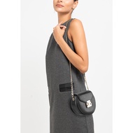 Les Catino Sling Bag Original Armint Saddle Crossbody Sling Bag Ori PVC Woman Black