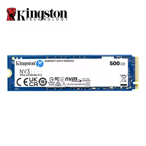 Kingston SSD NV3 PCIe 4.0 NVMe SSD M.2 2280 500GB 1TB 2TB Internal Hard Drive Solid State Disk Suppo