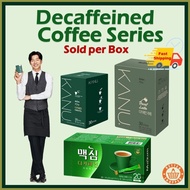 ✆ ✲ ❖ MAXIM KOREAN COFFEE DECAFFEINATED COFFEE SERIES 3 FLAVORS /Kanu Decaf / Gold Decaf/ Decaf Lat