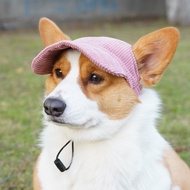 [Wangmiao Senhuo] 4 Colors Pet Hat Cap Baseball Cat Sun Dog Shiba Inu Corgi Summer Dog Hat Cat Hat f