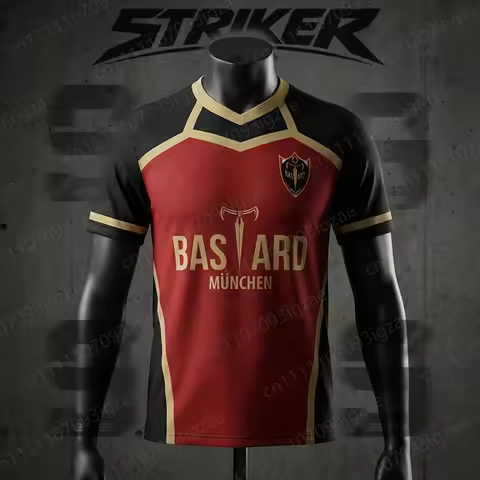 2026 New Athletic Summer Unisex Anime Blue Lock Bastard Munchen Isagi Soccer Jersey Quick-Dry Cospla
