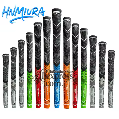Golf Grips Rubber Cotton Yarn Golf Grips HNMIURA Golf Irons Grips Golf Driver Grips Golf Supplies St
