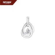 Top Cash Jewellery 10k Lab Grown Fancy Teardrop Diamond Pendant