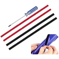 4 Pcs Strips Replacment for Dyson V8,V10 Vacuum Cleaner Rolling Brush Strips, with 1 Screwdriver