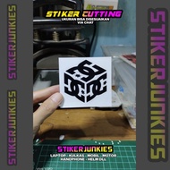 DC LOGO STICKER CUTTING STICKER