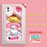 Jasouwe Realme 2 Pro Narzo 20 30 30A 20A 50 Pro 50i 50A Latest Q5Prime casing hp Cinnamoroll Melody 