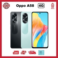 Oppo A58 4G LTE (6GB/8GB+128GB)Original Oppo Malaysia