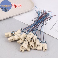 TasteTasty 10/20Pcs G9 Light Bulb Socket Ceramic Lamp Base Holder Connector Led Halogen Light LED La