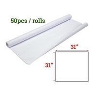 Kertas mahjong putih/kertas kraft putih/white mahjong paper 50s