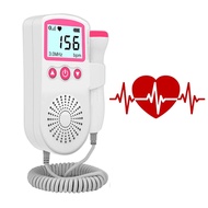 3Mhz Ultrasound Heart Rate Detector Pregnant Ultrasonic Baby Heartbeat Fetal Monitor Doppler beat