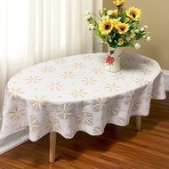 Oval small coffee table tablecloth waterproof anti-scald coffee table table mat table cover Oval-sha