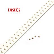 100pieces 100 NF X7R error 10% 50V 0603 104 SMD thick film chip multilayer ceramic capacitor