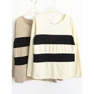 Haolizi Beaded Striped Sweater - Women's Fall Spring Knit
