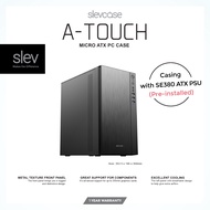 Slevcase A-TOUCH Micro-ATX Case with SE380 ATX PSU Pre-installed