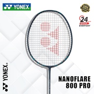 YONEX NANOFLARE 800 Pro Badminton Racket Full Carbon 4U 26-30Lbs With Bag & Grip & String