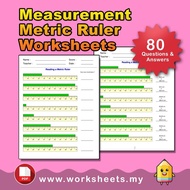 IGCSE Math: Measurement (Metric Ruler) Worksheets 400 Questions + Answers | IGCSE Maths (PDF)