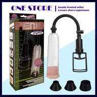 ONE STORE-Men Pump Enlargement Vacuum Pump to strengthen, longer, stronger Erection Men Sex Toy Alat Seks Pam Lelaki Pam - Pam Pembesar Zakar