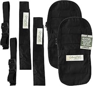 SpringPath Essentials, Inc. Double Nephrostomy Tube and Drainage Bag Cover - Black, Black, Drainage 