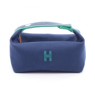 【二手】愛馬仕 HERMES 手提包 Bride à Black PM 103222M 藍色帆布 Bride à Black PM 藍色帆布 女士二手 B