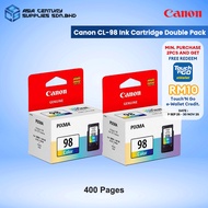 Canon CL-98 Color X 2 PCS (Twin Pack) Ink Cartridge / Canon Pixma E500 / E510 / E600 / E610