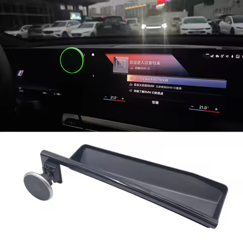 For BMW X7 X5 X6 Series 3 4 I3 I4 IX 2023 2024 2025 Wireless Charger 15W Magnetic Stand Phone Holder