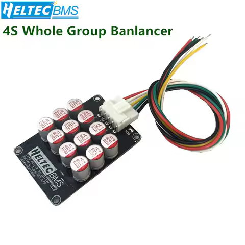 Whole Group Balancer 3S 4S 5A Active Balancer Lifepo4 Lithium Lipo Battery Energy Active Equalizer F