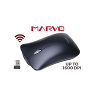 MARVO DWM102 充電式靜音無線滑鼠 黑色