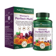 Purity Products Women’s Perfect Multi Balanced Multivitamin - Supports Urinary Tract Health, Immune,