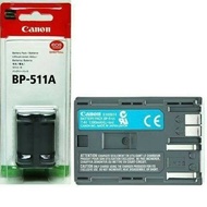 Canon Bp-511a battery original 20D 30D 40D 50D 5D D30 D60 Powershot G2 G3 G5 G6