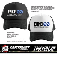 Enkei Racing Series Jdm Racing Trucker Cap Mesh Fashion Net Cap Snapback Graffiteeshirt