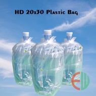 COD 20x30 HD Plastic Bag for Mineral Water Bucket Station Laundry Shop 90pcspack