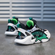 Small Octopus Children's Shoes Rotating Buckle White Shoes Low-Top Outdoor Catwalk Shoes Sports Shoe