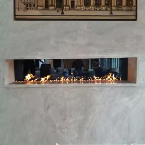 Inno-Fire 30 inch indoor ethanol heater wifi bio fireplace google alexa voice enabl