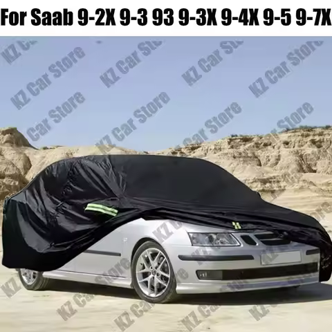 Full Car Cover Auto Anti-UV Sun Snow Rain Scratch Resistant Cover For Saab 9-2X 9-3 93 9-3X 9-4X 9-5