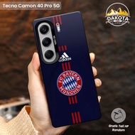 IMD Tecno Camon 40 4G Case Camon 40 Pro 5G Bayern Munich Motif | Softcase Accessories IMD Hybrid Pre