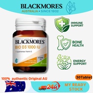 Blackmores Bio D3 1000 IU Vitamin D3 Supplement 30 Capsules Original Australia Bone Health Immune Su