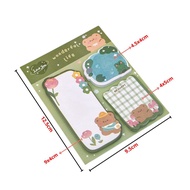 Sticky Notes Lucu 3 IN 1 Tempelan Kertas Catatan 60 Lembar Notes Kertas Tempel Karakter Bear Cat Rab